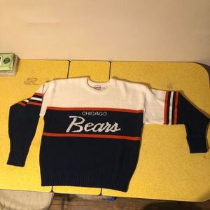 Vintage 80s ProLine Chicago Bears Sweater Adult M